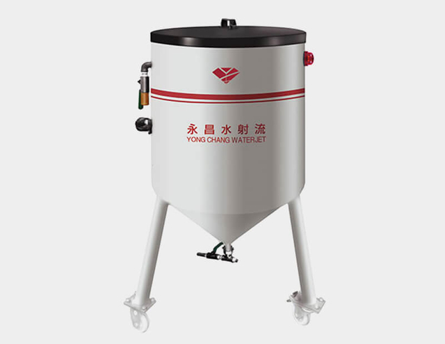 mecanizado por chorro de agua abrasivo