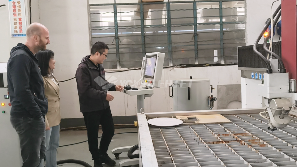 Demostraci&oacute;n del funcionamiento de la m&aacute;quina 